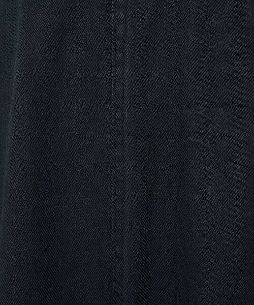 BEARDSLEY(ビアズリー)の「《15 quinze》レザーコンビワークジャケット(カバーオール・レディース・ブラック・FREE)」の12枚目の写真