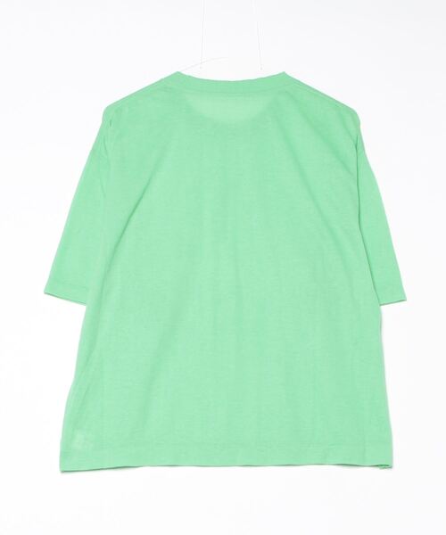 THE SHINZONE(ザ シンゾーン)の「THE SHINZONE/シンゾーン シアーガーゼハーフスリーブ SHEER GAUZE HALF SLEEVE(Tシャツ/カットソー・レディース・グリーン/ナチュラル・FREE)」の3枚目の写真