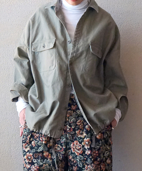 バックサテンCPOシャツブルゾン（その他アウター）｜JOURNAL STANDARD