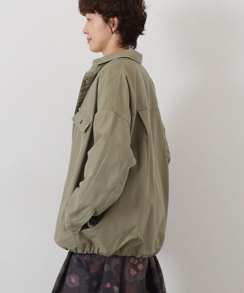 バックサテンCPOシャツブルゾン（その他アウター）｜JOURNAL STANDARD