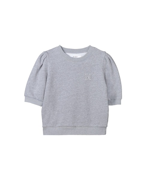 H Logo Puff-Sleeve Sweatshirt（スウェット）｜Her lip to（ハー