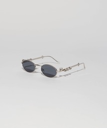 Chick（チック）の「Diamond Design Rimless Glasses / ダイヤデザイン リムレスメガネ（メガネ）」
