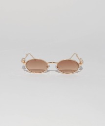 Chick（チック）の「Diamond Design Rimless Glasses / ダイヤデザイン リムレスメガネ（メガネ）」