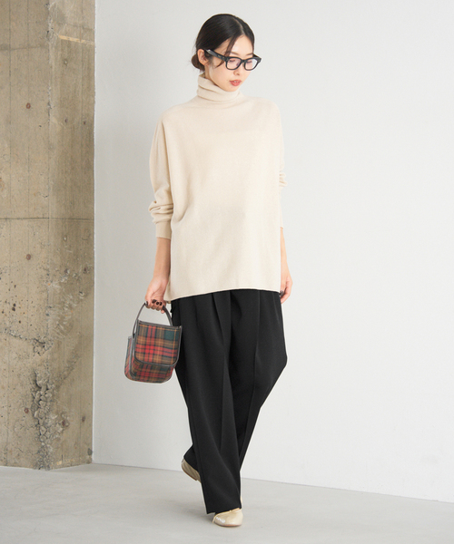 セール】サスペンダーダブルクロスパンツ（スラックス）｜IENA（イエナ