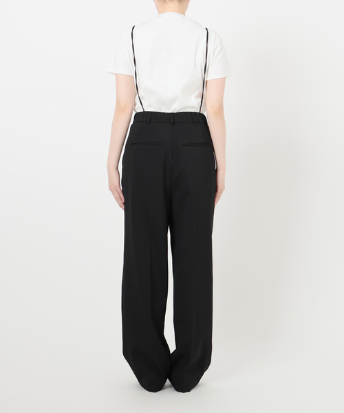 セール】サスペンダーダブルクロスパンツ（スラックス）｜IENA（イエナ