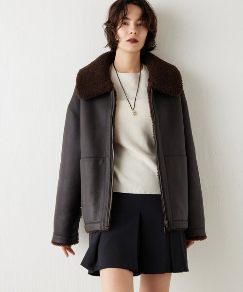 セール】【GEMINI】ムートンブルゾンコート（ブルゾン）｜Whim Gazette