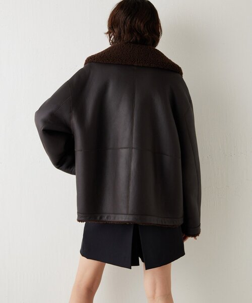 GEMINI】ムートンブルゾンコート（ブルゾン）｜Whim Gazette（ウィム