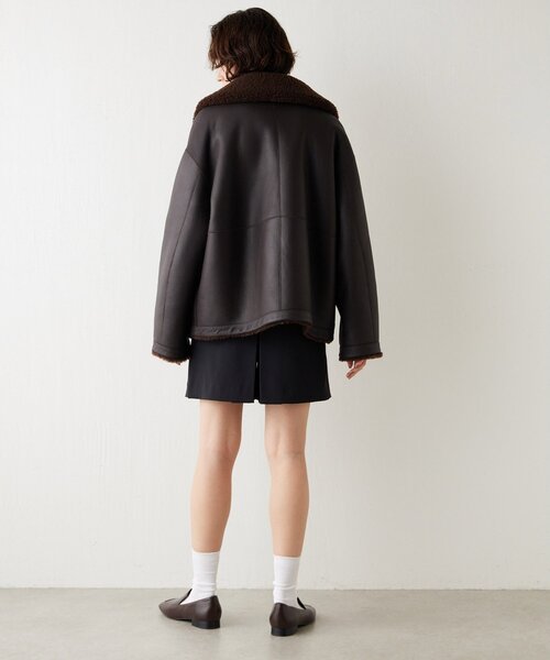 GEMINI】ムートンブルゾンコート（ブルゾン）｜Whim Gazette（ウィム