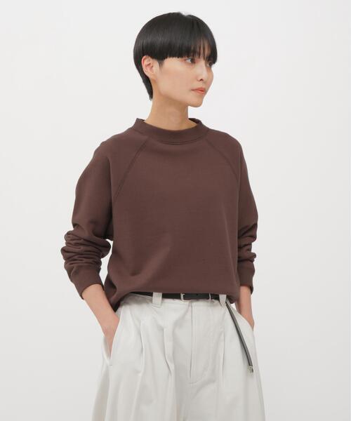 MHL.(エムエイチエル)の「UPCYCLED LOOPBACK JERSEY(Tシャツ/カットソー・レディース・ブラウン/グレー・2)」の1枚目の写真