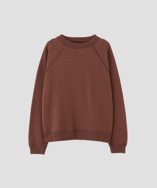 MHL.（エムエイチエル）の「UPCYCLED LOOPBACK JERSEY（Tシャツ/カットソー・レディース・ブラウン/グレー・2）」の5枚目の写真