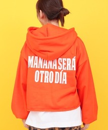 Orale! バックロゴショートスウェットフーディー