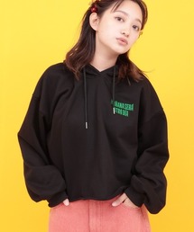Orale! バックロゴショートスウェットフーディー