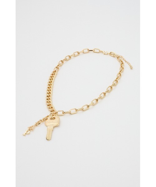 RODEO CROWNS WIDE BOWL(ロデオクラウンズワイドボウル)の「キーモチーフネックレス(ネックレス・レディース・シルバー/ゴールド・FREE)」の3枚目の写真