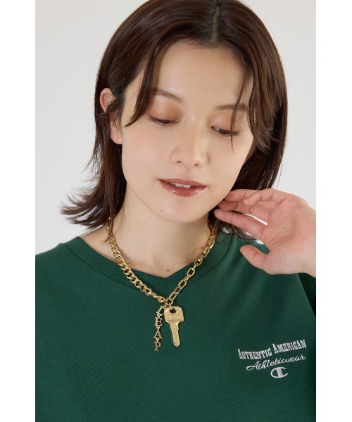 RODEO CROWNS WIDE BOWL(ロデオクラウンズワイドボウル)の「キーモチーフネックレス(ネックレス・レディース・シルバー/ゴールド・FREE)」の7枚目の写真