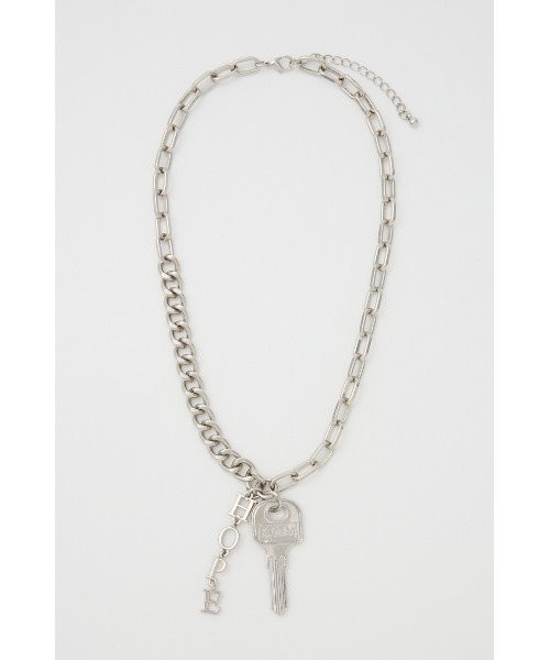 RODEO CROWNS WIDE BOWL(ロデオクラウンズワイドボウル)の「キーモチーフネックレス(ネックレス・レディース・シルバー/ゴールド・FREE)」の8枚目の写真