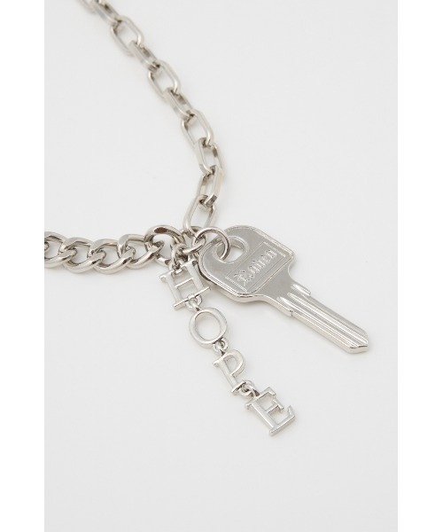 RODEO CROWNS WIDE BOWL(ロデオクラウンズワイドボウル)の「キーモチーフネックレス(ネックレス・レディース・シルバー/ゴールド・FREE)」の10枚目の写真