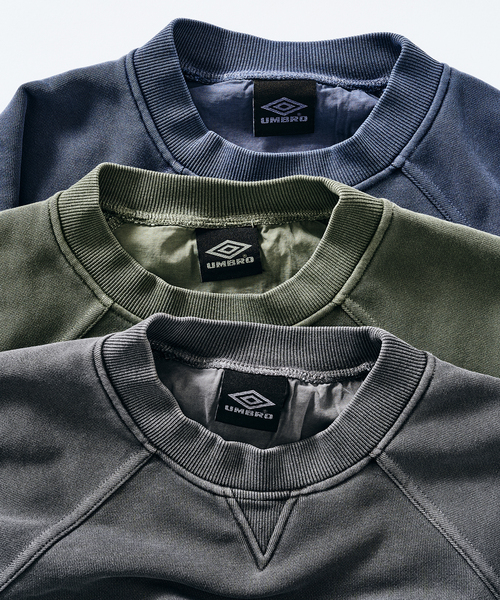 UMBRO(アンブロ)の「UMBRO / アンブロ 417別注 スウェット(スウェット・メンズ・ブラック系その他/カーキ/ネイビー・MEDIUM/LARGE)」の5枚目の写真
