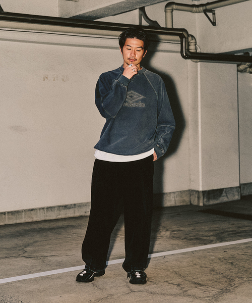 UMBRO(アンブロ)の「UMBRO / アンブロ 417別注 スウェット(スウェット・メンズ・ブラック系その他/カーキ/ネイビー・MEDIUM/LARGE)」の13枚目の写真