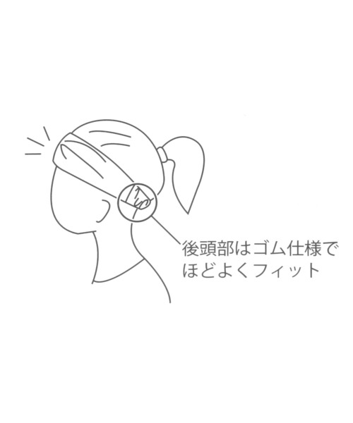 studio CLIP（スタディオクリップ）の「ヘアターバン[Dick Brunaコラボ]（ヘアバンド・レディース・その他・FREE）」の11枚目の写真