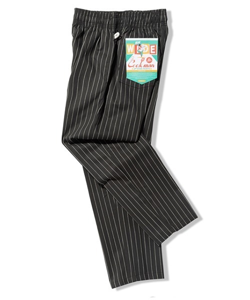COOKMAN（クックマン）の「Cookman クックマン シェフパンツ Chef Pants Semiwide Herringbone Stripe Charcoal（その他パンツ・メンズ・チャコールグレー・MEDIUM/LARGE）」の15枚目の写真