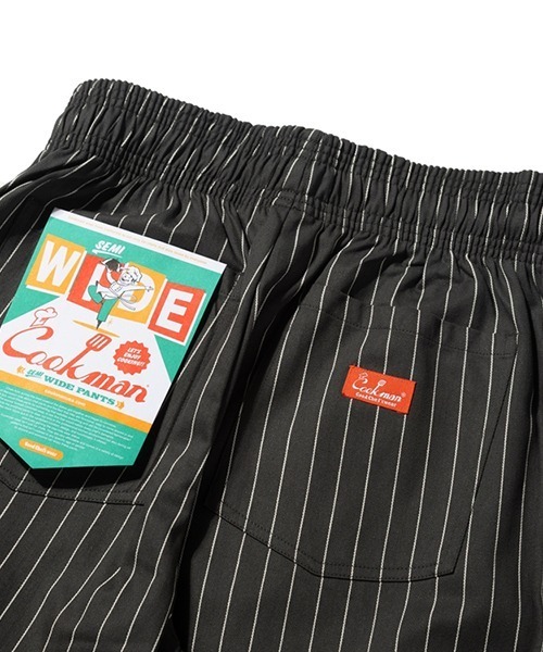 COOKMAN（クックマン）の「Cookman クックマン シェフパンツ Chef Pants Semiwide Herringbone Stripe Charcoal（その他パンツ・メンズ・チャコールグレー・MEDIUM/LARGE）」の19枚目の写真