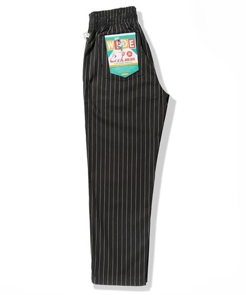 COOKMAN（クックマン）の「Cookman クックマン シェフパンツ Chef Pants Semiwide Herringbone Stripe Charcoal（その他パンツ・メンズ・チャコールグレー・MEDIUM/LARGE）」の5枚目の写真