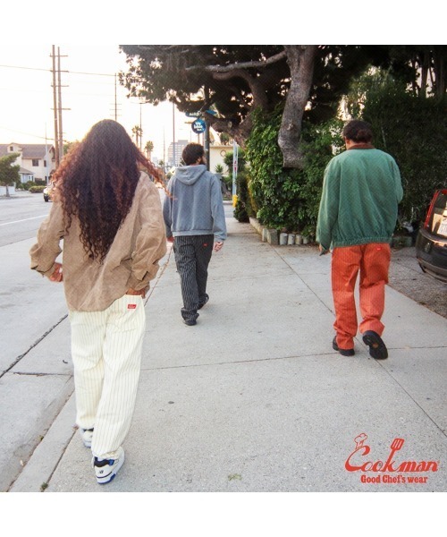 COOKMAN（クックマン）の「Cookman クックマン シェフパンツ Chef Pants Semiwide Herringbone Stripe Charcoal（その他パンツ・メンズ・チャコールグレー・MEDIUM/LARGE）」の7枚目の写真