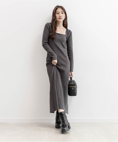RANDA（ランダ）の「2WAY モノグラムパーツレースアップショートブーツ（ブーツ・レディース・ブラック系その他2/ブラック系その他・M/L/S）」の20枚目の写真