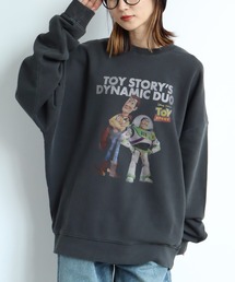 【Disneycollection/ディズニーコレクション】ヴィンテージピグメント加工アソートデザイン 裏毛 スウェットトレーナー