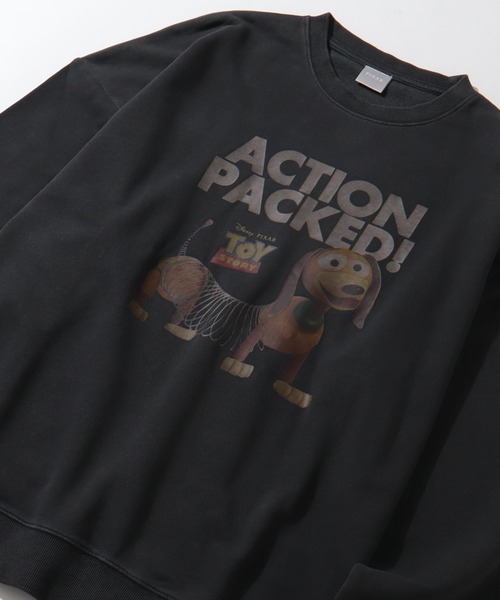 Disney(ディズニー)の「【Disneycollection/ディズニーコレクション】ヴィンテージピグメント加工アソートデザイン 裏毛 スウェットトレーナー(スウェット・メンズ・ブラック系その他/ブラック系その他2/ブラック系/ブラック系2/ブラック系5/ブラック系6/ブラック系8/ブラック系9/ブラック系その他3/ブラック系4/ブラック系7/ブラック系1/ブラック系3・M/XL/L)」の21枚目の写真