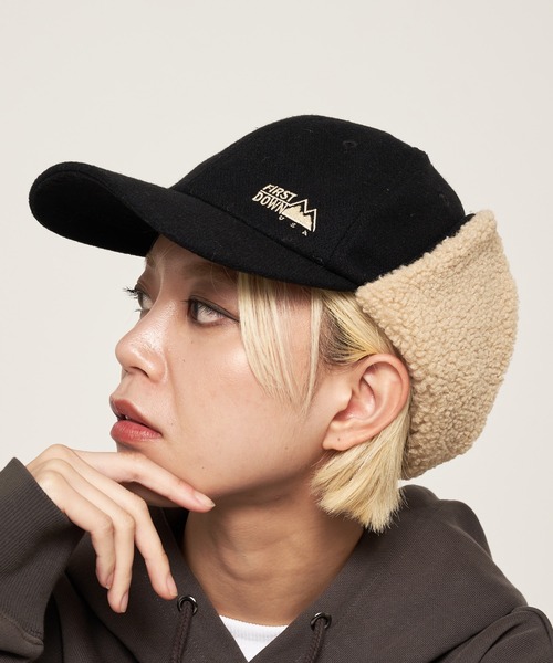 セール】メルトン フライトキャップ（キャップ）｜FIRST DOWN