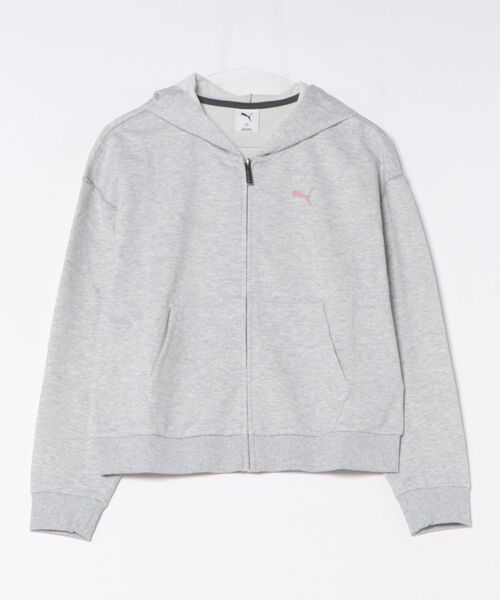 PUMA（プーマ）の「《PUMA》ESS MX ﾘﾗｯｸｽﾄﾞ FZ DK（スウェット・レディース・ブラック/グレー/ホワイト系その他・L/M/XL/S）」の3枚目の写真
