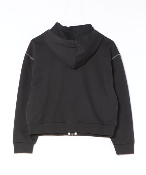PUMA（プーマ）の「《PUMA》ESS MX ﾘﾗｯｸｽﾄﾞ FZ DK（スウェット・レディース・ブラック/グレー/ホワイト系その他・L/M/XL/S）」の4枚目の写真