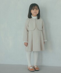 green label relaxing（グリーンレーベルリラクシング）の「ボレロ + ジャンパースカート セット / キッズ 110cm-130cm（スーツセット・キッズ）」