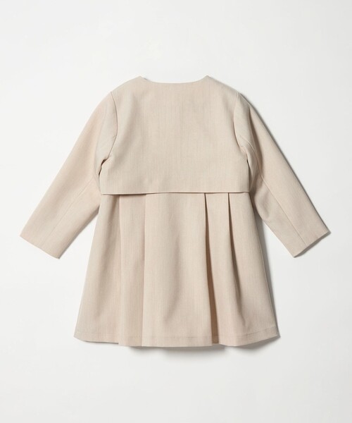 green label relaxing（グリーンレーベルリラクシング）の「ボレロ + ジャンパースカート セット / キッズ 110cm-130cm（スーツセット・キッズ・グレー/ベージュ・130cm/120cm/110cm）」の11枚目の写真
