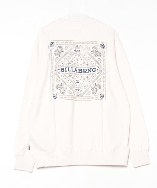 BILLABONG（ビラボン）の「ビラボン BILLABONG PAIZE HAZE サーフ スウェットトレーナー（スウェット・メンズ・ブラック/ホワイト/ライトグレー・L/LL/M）」の4枚目の写真