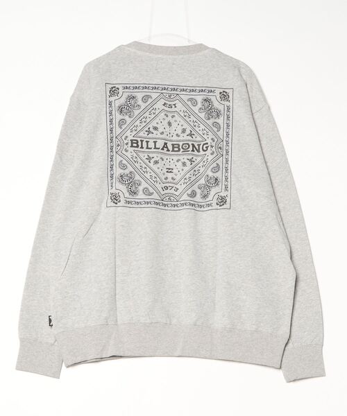 BILLABONG（ビラボン）の「ビラボン BILLABONG PAIZE HAZE サーフ スウェットトレーナー（スウェット・メンズ・ブラック/ホワイト/ライトグレー・L/LL/M）」の5枚目の写真