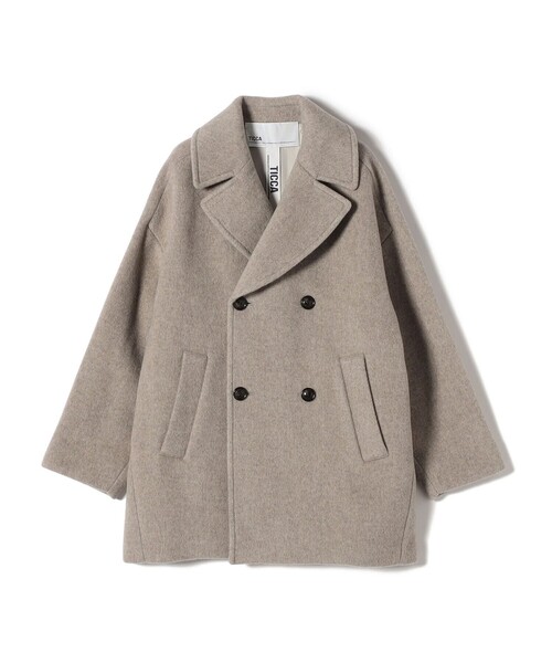 ticca ショートPコート スピック＆スパン Spick & Span 《追加予約》TICCA / ティッカ