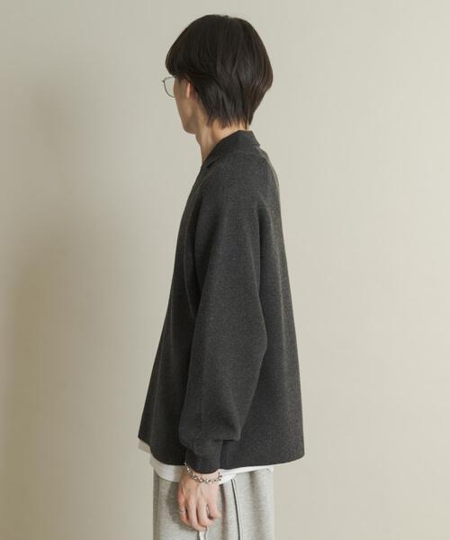 セール】スウェットライクスキッパーニット（ニット/セーター）｜SENSE