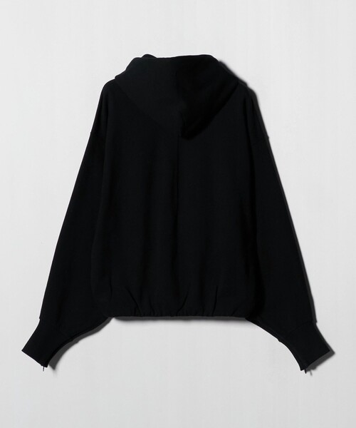 ASTRAET（アストラット）の「＜ASTRAET＞ ウラケ ソデジップ プルオーバーパーカー（パーカー・レディース・ブラック/ライトグレー・FREE）」の21枚目の写真