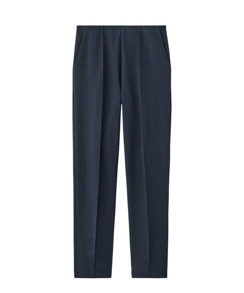 Tuche（トゥシェ）の「Tuche/トゥシェ　テーパードパンツ　ウールライク裏起毛 ストレッチ アンクル丈（その他パンツ・レディース・ネイビー/ブラック系その他/グレー系その他・MEDIUM/LARGE/X-LARGE）」の3枚目の写真