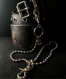 CALIFORNIA OUTFITTERS（カリフォルニア アウトフィッターズ）の「G 10A21 ウォレットボールチェーン付 ブラック ハトメベルト（ベルト）」