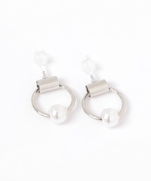 LAKOLE | チューブパール樹脂ポストピアス / 592909(ピアス（両耳用）)