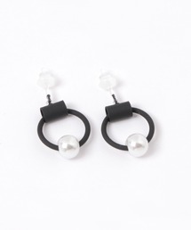 チューブパール樹脂ポストピアス / 592909