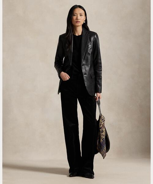 コットン コーデュロイ ワイドレッグ パンツ（その他パンツ）｜POLO