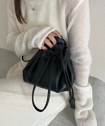 CAPRICIEUX LE'MAGE | 【CAPRICIEUX LE'MAGE×nanacoコラボ】ダンプリンバッグ(ショルダーバッグ)