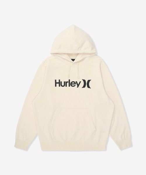 Hurley （ハーレー）の「【Hurley:ハーレー】ロゴスウェットフーディー　プルオーバーパーカー　吸水速乾　SWEAT OAO HOODIE（パーカー・メンズ・ネイビー/マルーン/ブラック/ヘザーグレー/オフホワイト・SMALL/MEDIUM/LARGE/X-LARGE）」の2枚目の写真