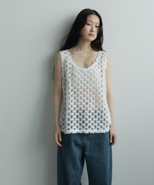 anuke（アンヌーク）の「Panel Loose Denim（デニムパンツ・レディース・ブルー・36inch/38inch）」の7枚目の写真