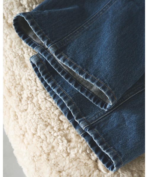 anuke（アンヌーク）の「Panel Loose Denim（デニムパンツ・レディース・ブルー・36inch/38inch）」の13枚目の写真