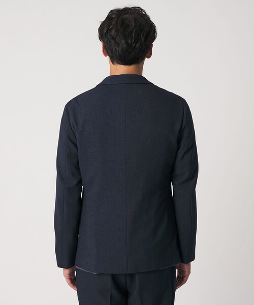 A DAY IN THE LIFE UNITED ARROWS（アデイインザライフユナイテッドアローズ）の「ウールライク ドビー 2ボタンジャケット＜A DAY IN THE LIFE＞（テーラードジャケット・メンズ・ロイヤルブルー/ダークグレー/モカ・M/S/L）」の6枚目の写真